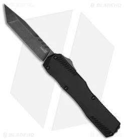 Kershaw Livewire MagnaCut Tanto OTF Automatic Knife Black (3.4" Black SW) 9000T