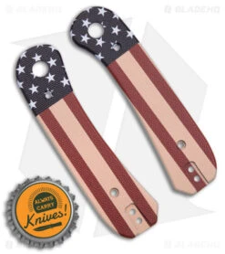 KNAFS Lander Knife Scales Olde Glory G-10 -Blade HQ Knafs Co Lnader Knife Scales Olde Glory BHQ 178633 td size