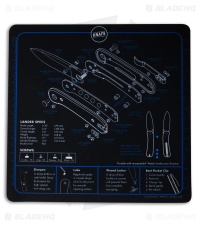 KNAFS Lander 9x9 Shop Mat KNAFS Lander 9x9 Shop Mat -Blade HQ Knafs Lander 9x9 Shop Mat BHQ 176578 td