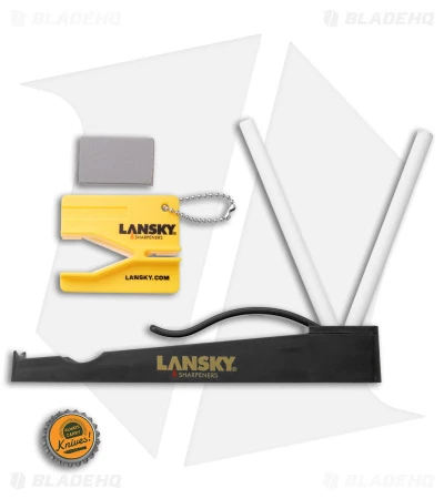 Lansky C-Clip Combo Knife Sharpener Yellow/Black/Gray Lansky C-Clip Combo Knife Sharpener Yellow/Black/Gray -Blade HQ Lansky C Clip Combo BHQ 141347 jr bottlecap