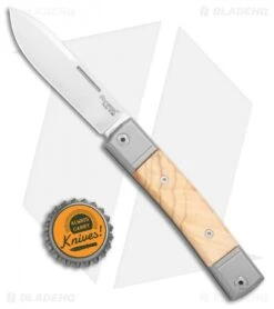 LionSteel BestMan 2 Drop Point Traditional Slip Joint Knife Olive Wood 3 LionSteel BestMan 2 Drop Point Traditional Slip Joint Knife Olive Wood -Blade HQ LionSteel BestMan 2 DP Traditional SJ Olive Wood BM2 UL BHQ 109496 jr bottlecap