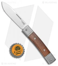 LionSteel BestMan 2 Drop Point Traditional Slip Joint Knife Santos Wood -Blade HQ LionSteel BestMan 2 DP Traditional SJ Santos Wood BM2 ST BHQ 109497 jr bottlecap