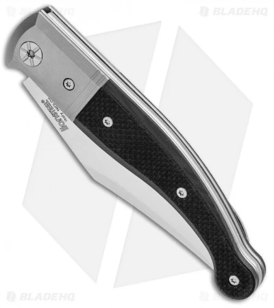 LionSteel Gitano Traditional Slip Joint Knife Black G-10/Ti (3.25" Satin) LionSteel Gitano Traditional Slip Joint Knife Black G-10/Ti (3.25" Satin) -Blade HQ LionSteel Gitano Traditional SJ Black G 10 Ti Satin GT01 GBK BHQ 101981 jr spine