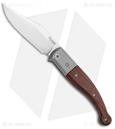LionSteel Gitano Traditional Slip Joint Knife Santos Wood/Ti (3.25" Satin) LionSteel Gitano Traditional Slip Joint Knife Santos Wood/Ti (3.25" Satin) -Blade HQ LionSteel Gitano Traditional SJ Santos Wood Satin GT01 ST BHQ 101971 jr