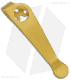 Lynch Northwest Spyderco Para 3 Ti Pocket Clip (Gold) NW