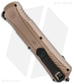 Smith & Wesson M&P OTF Spring Assisted Spear Point Knife Tan (3.5" Black) 2 Smith & Wesson M&P OTF Spring Assisted Spear Point Knife Tan (3.5" Black) -Blade HQ MP OTF Assist Finger Actuator SP 1084315 BHQ 80730 jr side large