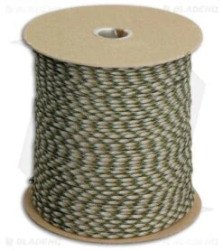 Marbles 550 ACU Paracord Green Camo Nylon (1000') USA