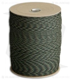 Marbles 550 Paracord Nylon Woodland Camo (100') USA