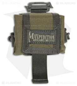 Maxpedition Mini Rollypoly Khaki/Foliage Folding Dump Utility Bottle Pouch 207KF