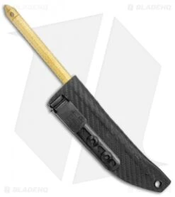 Microtech TAC-P Gold Tactical Spike 112-1TINS 3 Microtech TAC-P Gold Tactical Spike 112-1TINS -Blade HQ Microtech TAC P Gold Tactical Spike 112 1 TINS BHQ 135910 jr sheath