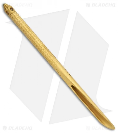 Microtech TAC-P Gold Tactical Spike 112-1TINS Microtech TAC-P Gold Tactical Spike 112-1TINS -Blade HQ Microtech TAC P Gold Tactical Spike 112 1 TINS BHQ 135910 jr spine