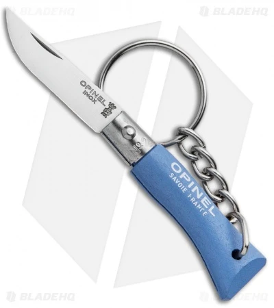 Opinel No. 2 Folding Knife Keychain Skyblue (1.38" Satin) Opinel No. 2 Folding Knife Keychain Skyblue (1.38" Satin) -Blade HQ Opinel No. 2 Keychain Sky Blue Satin OP02049 BHQ 91201 jr