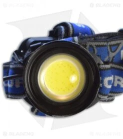 Police Security Breakout Headlamp Blue/Black (400 Lumens) 98298 -Blade HQ Police Security Breakout Headlamp BHQ 116127 jr front