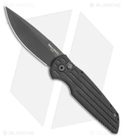 Pro-Tech TR-3 SWAT Tactical Response Automatic Knife Black Aluminum (3.5" Black)