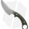 QSP Viper Fixed Blade Knife OD Green G-10 (4" Stonewash)