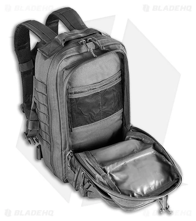 Red Rock Outdoor Gear Assault Pack Tornado (Gray) Red Rock Outdoor Gear Assault Pack Tornado (Gray) -Blade HQ Red Rock Outdoor Gear Assault Pack Tornado BHQ 112111 td side