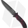 Remington F.A.S.T. Fixed Blade Knife Red (5.5" Black Serr)