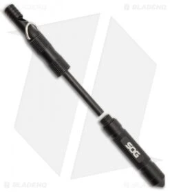 SOG Flint Aluminum Pocket Tool (Black) FT1001 -Blade HQ SOG Flint FT1001 CP jr open