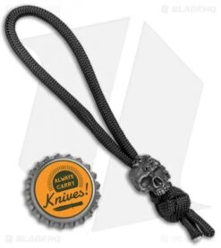 Schmuckatelli Mind Skull Bead Diamond Knot Zipper Pull (Black Oxide) -Blade HQ Schmuckatelli Mind Skull Bead Diamond Knot Zipper Pull Black Oxide 7.B MDKZPB BHQ 28943 jr bottlecap