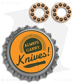 Skiff Bearings 3/16" X 1/16" (11 Ball) 2 Skiff Bearings 3/16" X 1/16" (11 Ball) -Blade HQ Skiff Bearings 3 16inx1 16in 11 Ball BHQ 142749 jr bottlecap