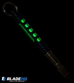 Spalinger Gear Minimalist Tritium Pry-Tool Key Chain (Anodized Dark Blue) 4 Spalinger Gear Minimalist Tritium Pry-Tool Key Chain (Anodized Dark Blue) -Blade HQ Spalinger Gear Miminalist Tritium Pry Tool Keychain Anodized Dark Blue Green BHQ 85099 jr glow