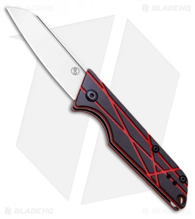 StatGear LEDGE Slip Joint Knife Black + Red G10 (2.625" Satin D2) StatGear LEDGE Slip Joint Knife Black + Red G10 (2.625" Satin D2) -Blade HQ StatGear Ledge Slip Joint Knife Red 113RED BHQ 97653 ns