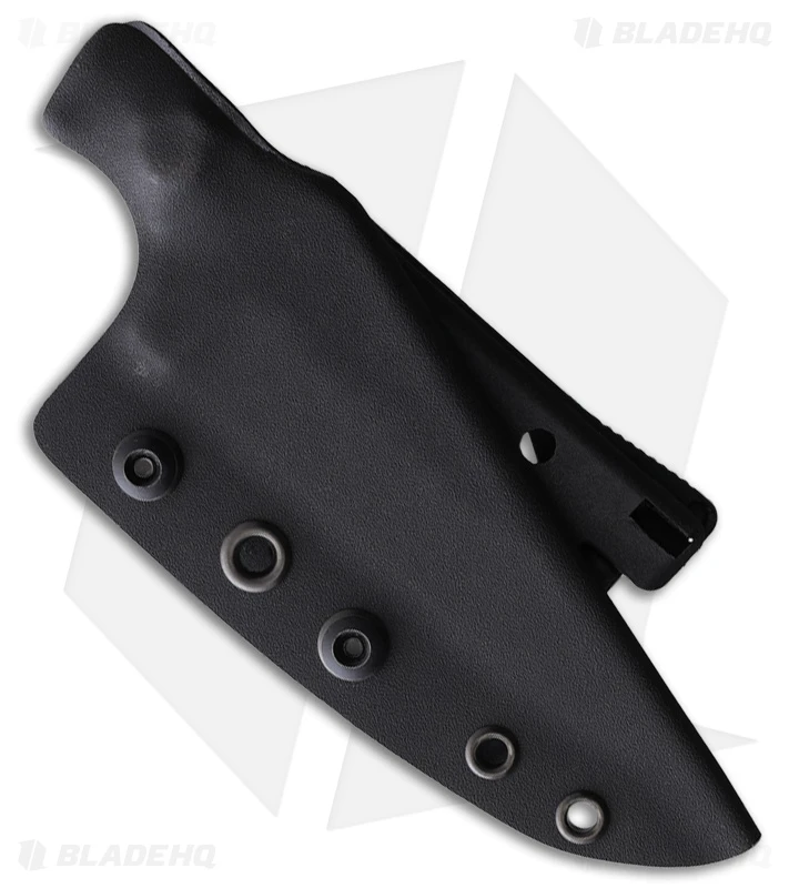 Stroup Knives Bravo 5 Wharncliffe Fixed Blade Knife Black G-10 (3.5" Acid Wash) Stroup Knives Bravo 5 Wharncliffe Fixed Blade Knife Black G-10 (3.5" Acid Wash) -Blade HQ Stroup Knives Bravo 5 Black BHQ 175728 td side large