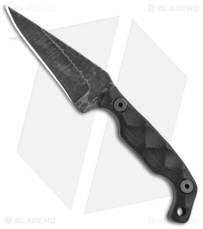 Stroup Knives Mini EDC Fixed Blade Knife Black G-10 (3.1" Black SW) Stroup Knives Mini EDC Fixed Blade Knife Black G-10 (3.1" Black SW) -Blade HQ Stroup Knives LLC Mini Black BHQ 142120 jr