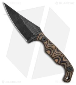 Stroup Knives Mini Mod 1 Fixed Blade Knife Camo G-10 (6.75" Acid Wash)