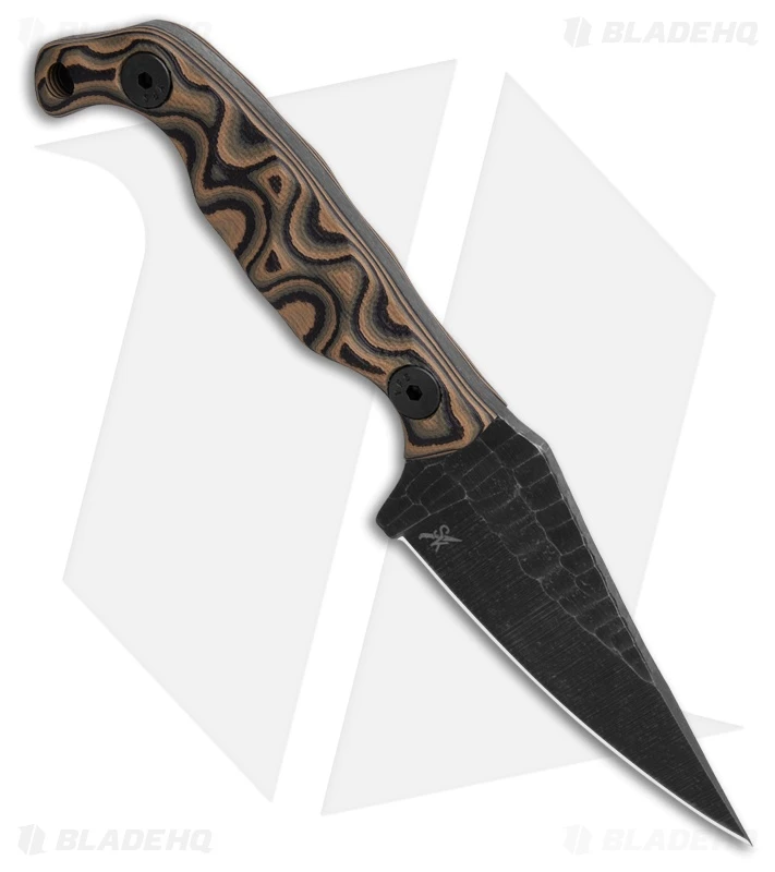 Stroup Knives Mini Mod 1 Fixed Blade Knife Camo G-10 (6.75" Acid Wash) Stroup Knives Mini Mod 1 Fixed Blade Knife Camo G-10 (6.75" Acid Wash) -Blade HQ Stroup Knives Mini Mod 1 Fixed Blade Knife Camo G 10 6in Acid Wash BHQ 213563 td spine large