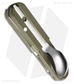 TB Outdoor Bivouac Multi-Tool OD Green (5-in-1) -Blade HQ TB Outdoor French Army Camp Knife OD Green BHQ 145077 jr side large