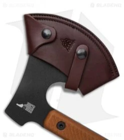 TOPS Knives High Impact 20" Axe Tan Canvas Micarta -Blade HQ TOPS High Impact BHQ 123672 LS Sheath