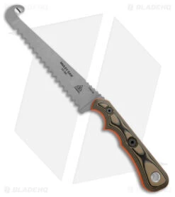 TOPS Knives Muley Combo W/ Kydex Sheaths (Skinner & Saw) MCMB-02 -Blade HQ TOPS Knives Muley Saw Gut Hook Fixed Blade G 10 SW BHQ 174979 jr large