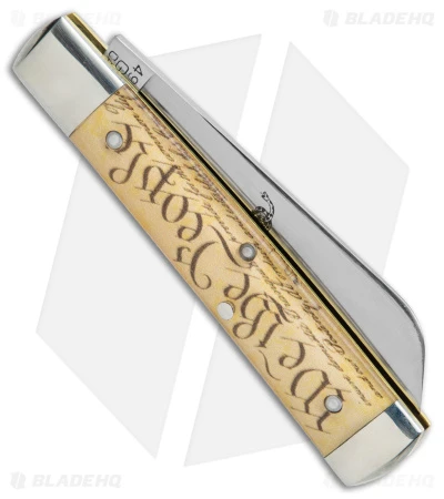 GEC #49 Tidioute Freedom Liberty Pocket Knife Flag Acrylic (2.61" Satin) GEC #49 Tidioute Freedom Liberty Pocket Knife Flag Acrylic (2.61" Satin) -Blade HQ Tidioute Cutlery 1095 Carbon Steel Flag Acrylic Wharncliffe Satin BHQ 139268 jr side