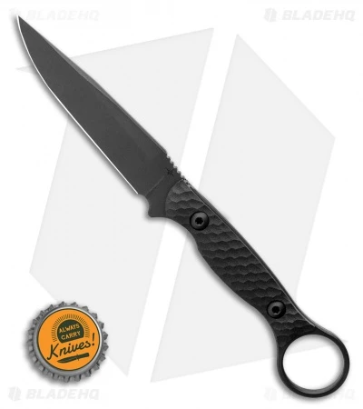Toor Knives Anaconda Fixed Blade Knife Shadow Black G-10 (3.75" Black) Toor Knives Anaconda Fixed Blade Knife Shadow Black G-10 (3.75" Black) -Blade HQ Toor Knives Anaconda Shadow Black Fixed Blade Black G10 3.75 BHQ 123643 LS Bottlecap