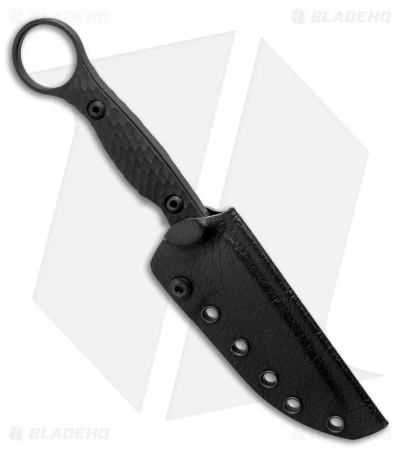 Toor Knives Anaconda Fixed Blade Knife Shadow Black G-10 (3.75" Black) Toor Knives Anaconda Fixed Blade Knife Shadow Black G-10 (3.75" Black) -Blade HQ Toor Knives Anaconda Shadow Black Fixed Blade Black G10 3.75 BHQ 123643 LS Sheath