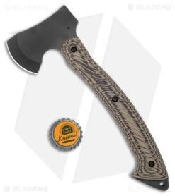 Toor Knives Camp Axe Ranger Green (12" Black) 3 Toor Knives Camp Axe Ranger Green (12" Black) -Blade HQ Toor Knives Camp Axe Ranger Green Black BHQ 180369 KC Bottlecap