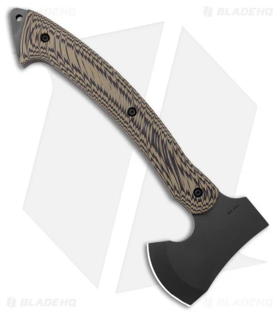 Toor Knives Camp Axe Ranger Green (12" Black) Toor Knives Camp Axe Ranger Green (12" Black) -Blade HQ Toor Knives Camp Axe Ranger Green Black BHQ 180369 KC side