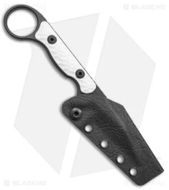 Toor Knives Jank Shank Tactical Fixed Blade Knife White G-10 (3" Black) 2 Toor Knives Jank Shank Tactical Fixed Blade Knife White G-10 (3" Black) -Blade HQ Toor Knives G 10 Jank Shank Shadow Black Tactical Fixed Blade White BHQ 139082 jr sheath