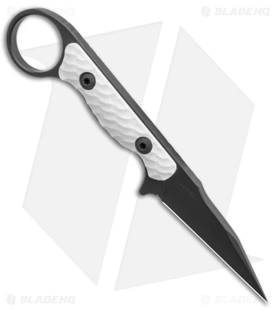 Toor Knives Jank Shank Tactical Fixed Blade Knife White G-10 (3" Black) Toor Knives Jank Shank Tactical Fixed Blade Knife White G-10 (3" Black) -Blade HQ Toor Knives G 10 Jank Shank Shadow Black Tactical Fixed Blade White BHQ 139082 jr spine