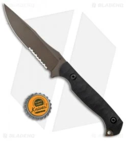 Toor Knives Krypteia JD35S Fixed Blade Knife Black G-10 (4" Bronze Serrated) 3 Toor Knives Krypteia JD35S Fixed Blade Knife Black G-10 (4" Bronze Serrated) -Blade HQ Toor Knives Krypteia JD35S Fixed Blade Black G 10 Bronze Serr BHQ 125108 jr bottlecap