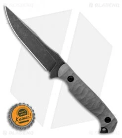 Toor Knives Krypteia Stealth Fixed Blade Knife Gray G-10 (4" Black Stonewash) 3 Toor Knives Krypteia Stealth Fixed Blade Knife Gray G-10 (4" Black Stonewash) -Blade HQ Toor Knives Krypteia Stealth Fixed Blade Knife Grey G10 4.0 BHQ 123644 LS Bottlecap