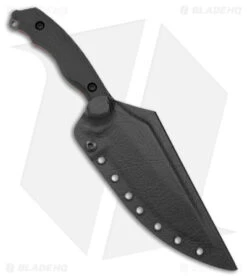 Toor Knives Raven Fixed Blade Knife Black G-10 (5.5" Black) -Blade HQ Toor Knives Raven Blade Black G 10 Black BHQ 174496 jr sheath