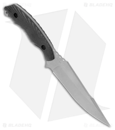 Toor Knives Raven Fixed Blade Knife Ebony (5.5" Stonewash) Toor Knives Raven Fixed Blade Knife Ebony (5.5" Stonewash) -Blade HQ Toor Knives Raven Fixed Blade Ebony SW BHQ 174495 jr spine