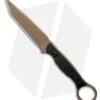 Toor Knives Serpent Tanto Fixed Blade Knife Black G-10 (3.9" FDE)