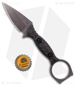 Toor Knives Viper Fixed Blade Knife Carbon Black G-10 (2.65" Black SW) 3 Toor Knives Viper Fixed Blade Knife Carbon Black G-10 (2.65" Black SW) -Blade HQ Toor Knives Viper Fixed Blade Knife Carbon Black G 10 Black SW BHQ 180600 KC bottlecap