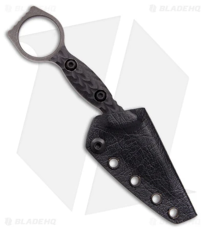 Toor Knives Viper Fixed Blade Knife Carbon Black G-10 (2.65" Black SW) Toor Knives Viper Fixed Blade Knife Carbon Black G-10 (2.65" Black SW) -Blade HQ Toor Knives Viper Fixed Blade Knife Carbon Black G 10 Black SW BHQ 180600 KC sheath