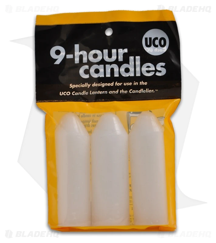UCO 9-hour candles (3 Pack) UCO 9-hour Candles (3 Pack) -Blade HQ UCO candles L CAN3PK large