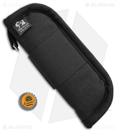 Unique Cases 8" Deluxe Zippered Knife Pouch w/Elastic Strap -- USA Made Unique Cases 8" Deluxe Zippered Knife Pouch W/Elastic Strap -- USA Made -Blade HQ Unique Cases 8in deluxe knife pouch elastic strap BHQ 71085 er size