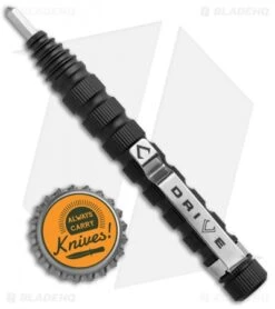 V NIVES Drive Bit Driver Black Aluminum W/ 7 Piece Bit Set -Blade HQ V NIVES Drive Bit Driver Black Aluminum 7 Piece Bit Set VNIMT20ALBK BHQ 93548 jr bottlecap